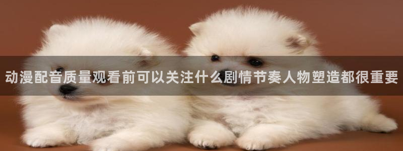 魔物里番在线观看动漫：动漫配音质量观看前可以关注什么剧情节奏人物塑造都很重要配图