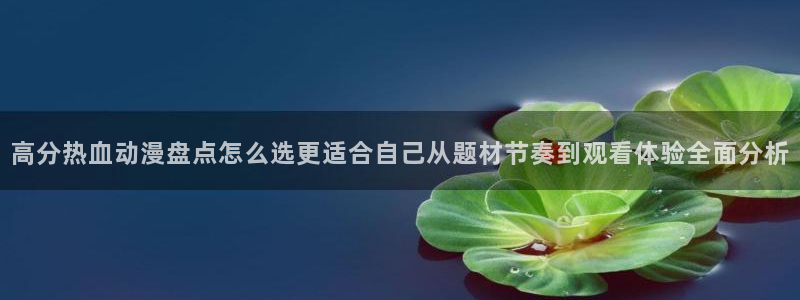 里番午夜动漫在线观看:高分热血动漫盘点怎么选更适合自己从题材节奏到观看体验全面分析配图